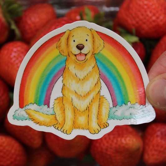 Sticker - Remy In a Rainbow